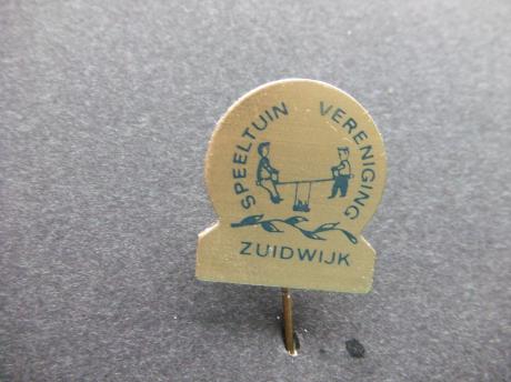 Speeltuinvereniging Zuidwijk Rotterdam Charlois kind op wip